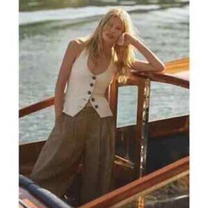 Brand New By Anthropologie Halter Vest Top